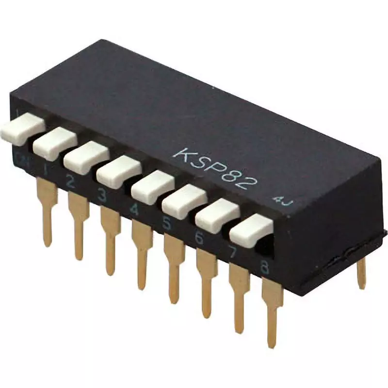 Otax DIP Switch over 100 Insulation Resistance DC5 V 10 mA Rating 2 No. of Pole, KSP82