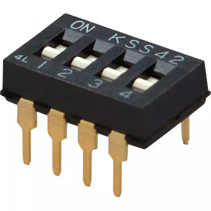 Otax DIP Switch over 100 Insulation Resistance DC5 V 10 mA Rating 4 No. of Pole, KSS42