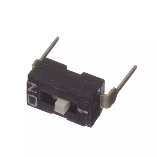 APEM NDI Series DIP Switch Non-Illuminated SPST 25 mA 1 Position 24 V DC, NDI01H