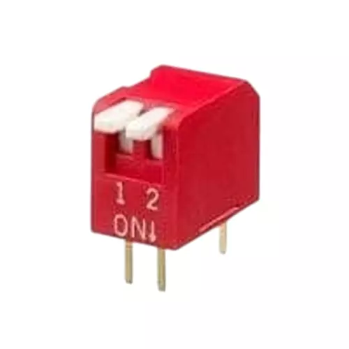 APEM NDP Series DIP Switch Non-Illuminated SPST 25 mA 3 Position 24 V DC, NDP-03T-V
