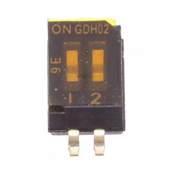 TE CONNECTIVITY DIP Switch Non-Illuminated, 1-1571983-5