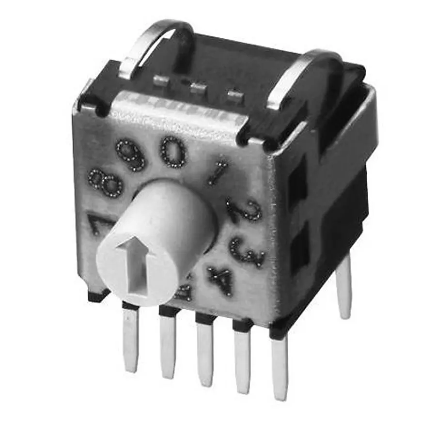 OMRON ELECTRONIC COMPONENTS A6K/A6KS Series DIP Switch Non-Illuminated 25 mA 16 Position 24 V DC, A6K-164RF