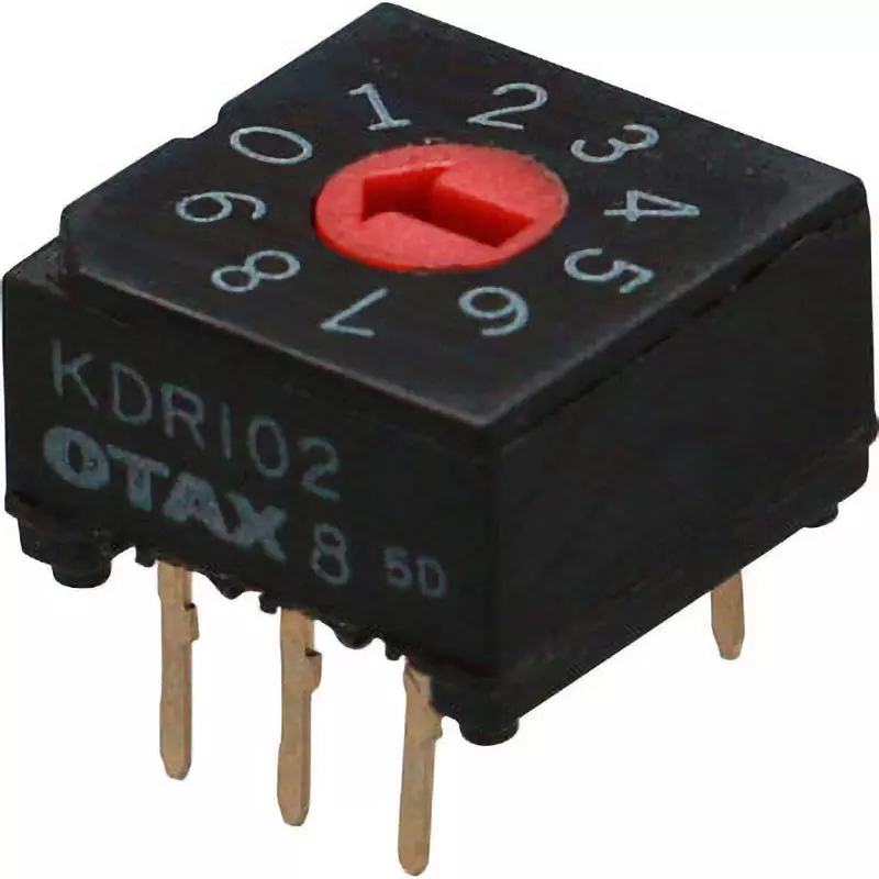 Otax DIP Switch 1000 or more Insulation Resistance Vertical type Operating Positions less than 50 mΩ Contact, KDR102