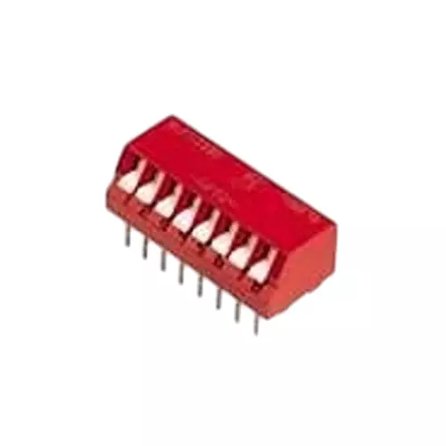 GRAYHILL 76 DIP Switch Non-Illuminated SPST, 76PRB04ST