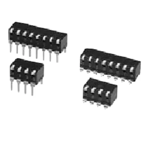 OMRON ELECTRONIC COMPONENTS A6SR Series DIP Switch Non-Illuminated, A6SR-4104-P