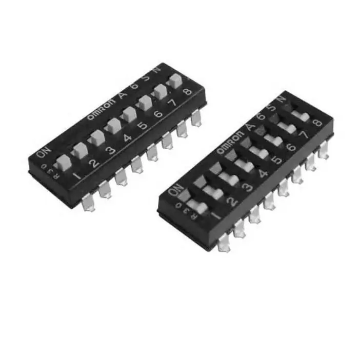 Omron 1 Way Surface Mount DIP Switch SPST IP40, A6SN-1104 (Pack of 100)
