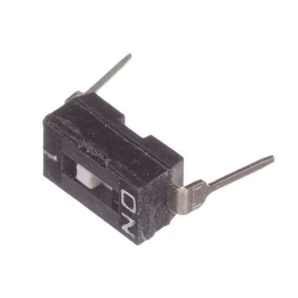 APEM NDI Series DIP Switch Non-Illuminated SPST 25 mA 1 Position 24 V DC, NDIR01S
