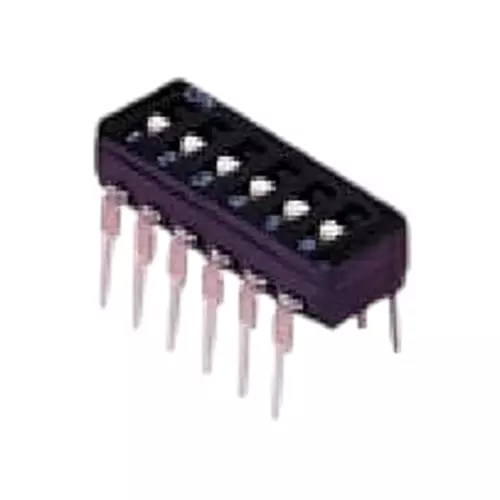 OMRON ELECTRONIC COMPONENTS A6D Series DIP Switch Non-Illuminated 3 Position, A6D-3103