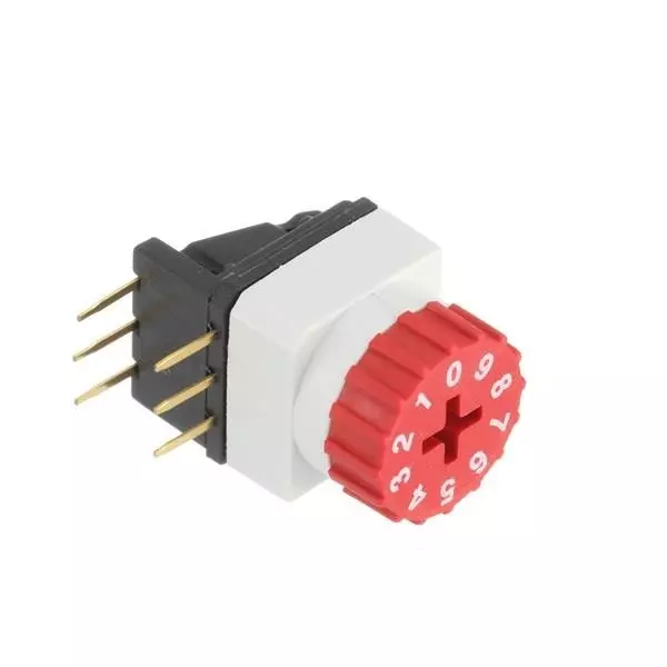 Same Sky DIP Switch 150 mA, 200 mA 10 Position 42 V DC, RDS3-10S-1012-3-RA-508-D