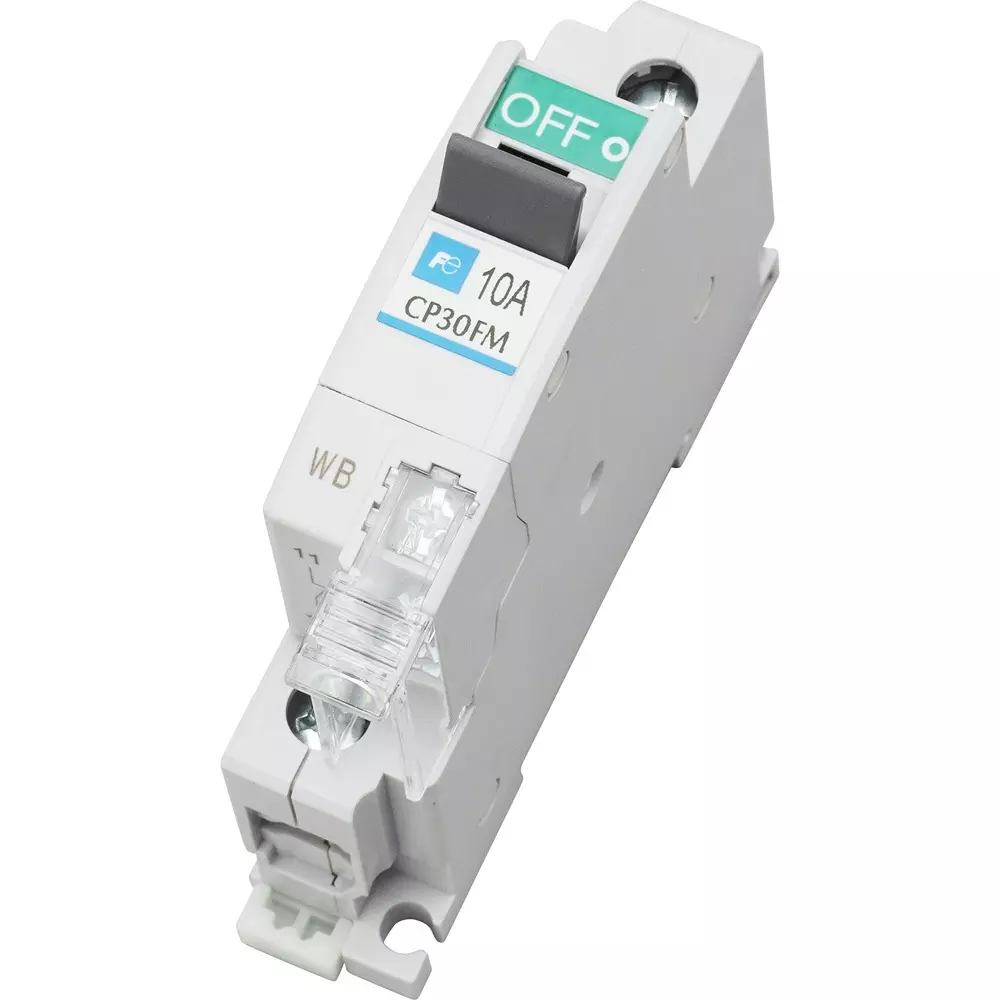 Fuji Electric CP30F Series Circuit Protector AC 250 / DC 65 V, CP30FM-1P010WB