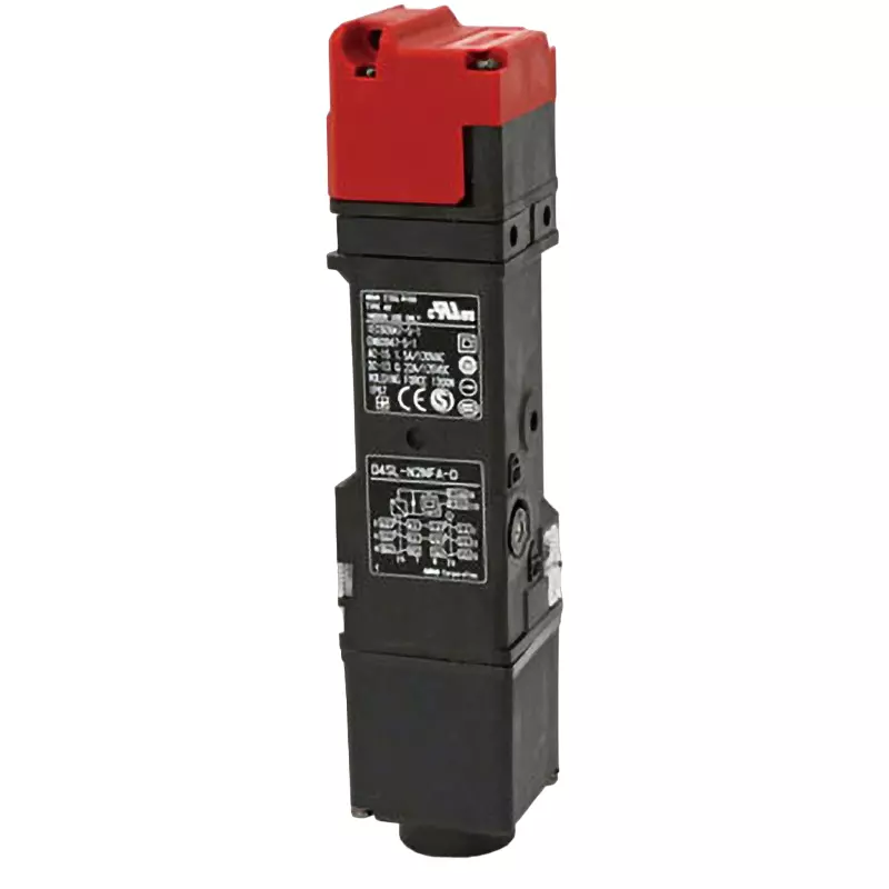 Omron Small Electromagnetic Lock Safety Door Switch 5 V DC 1 mA Resistance Load, D4SL-N2NFA-D