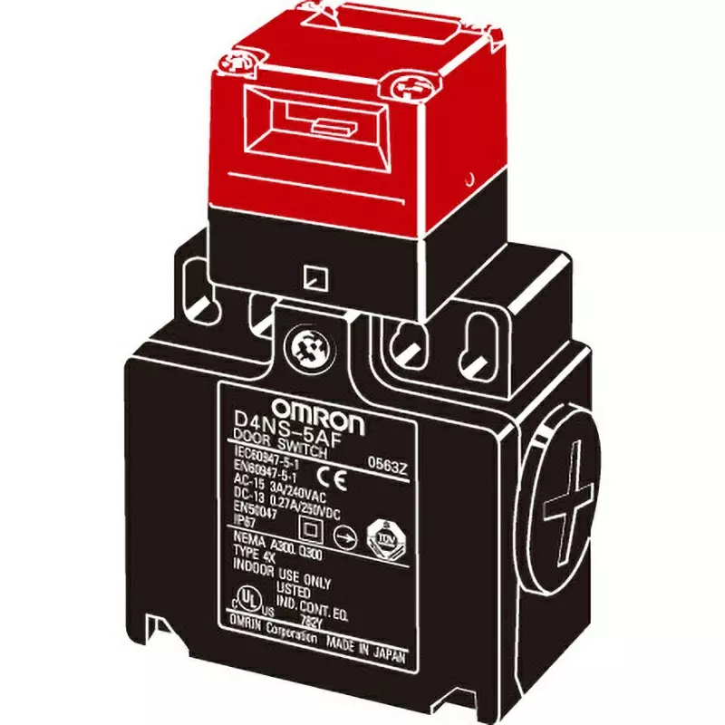 Omron Small Safety Door Switch, D4NS-8FF
