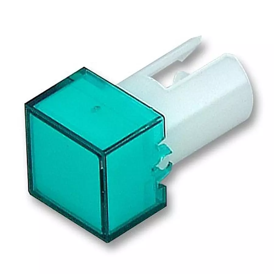 EAO LENS, SQUARE, 7.3MM, GREEN, 19 SERIES, 19-951.5