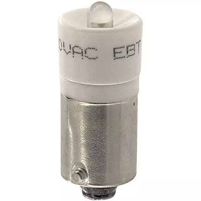 EAO LED BULB, BA9S, WHITE, BA9S, 10-2512.1149.