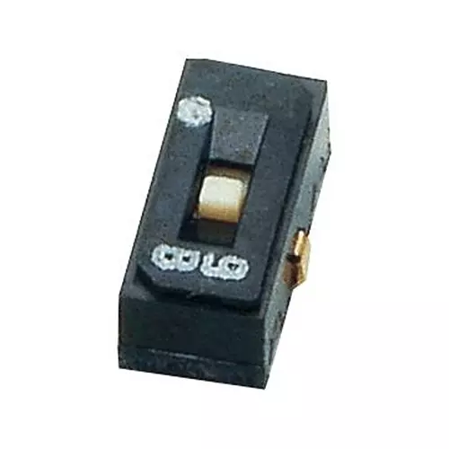 NIDEC COMPONENTS SLIDE SWITCH, SPDT, 0.1A, 6VDC, SMD, CAS-120TA