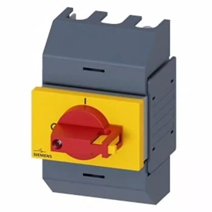 Siemens 3 Pole DIN Rail Switch Disconnector - 16A Maximum Current, 7.5kW Power Rating, IP10, 3KD0133-2KG20-3
