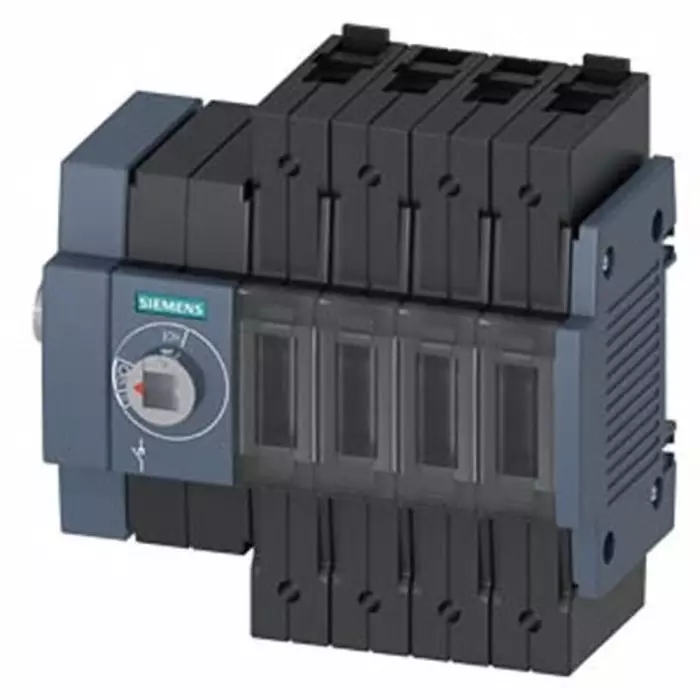 Siemens 4 Pole DIN Rail Switch Disconnector - 16A Maximum Current, 7.5kW Power Rating, IP20, 3KD1644-2ME10-0