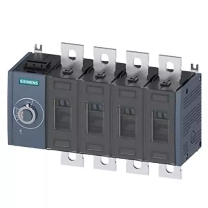 Siemens 4 Pole Fixed Switch Disconnector - 200A Maximum Current, 132kW Power Rating, IP00, IP20, 3KD3644-0PE10-0