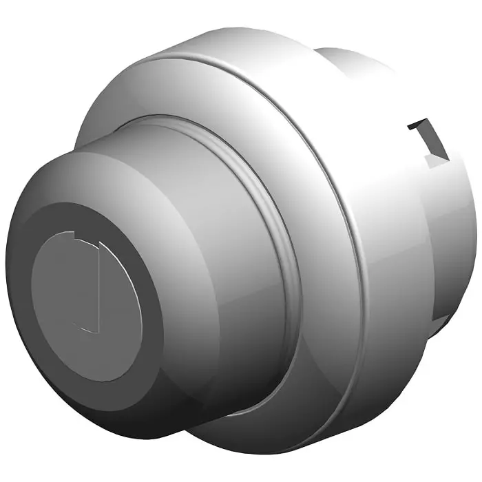 Siemens IP65 Key Switch, 100 mA 2-Way, 6AV76741ME500AA0
