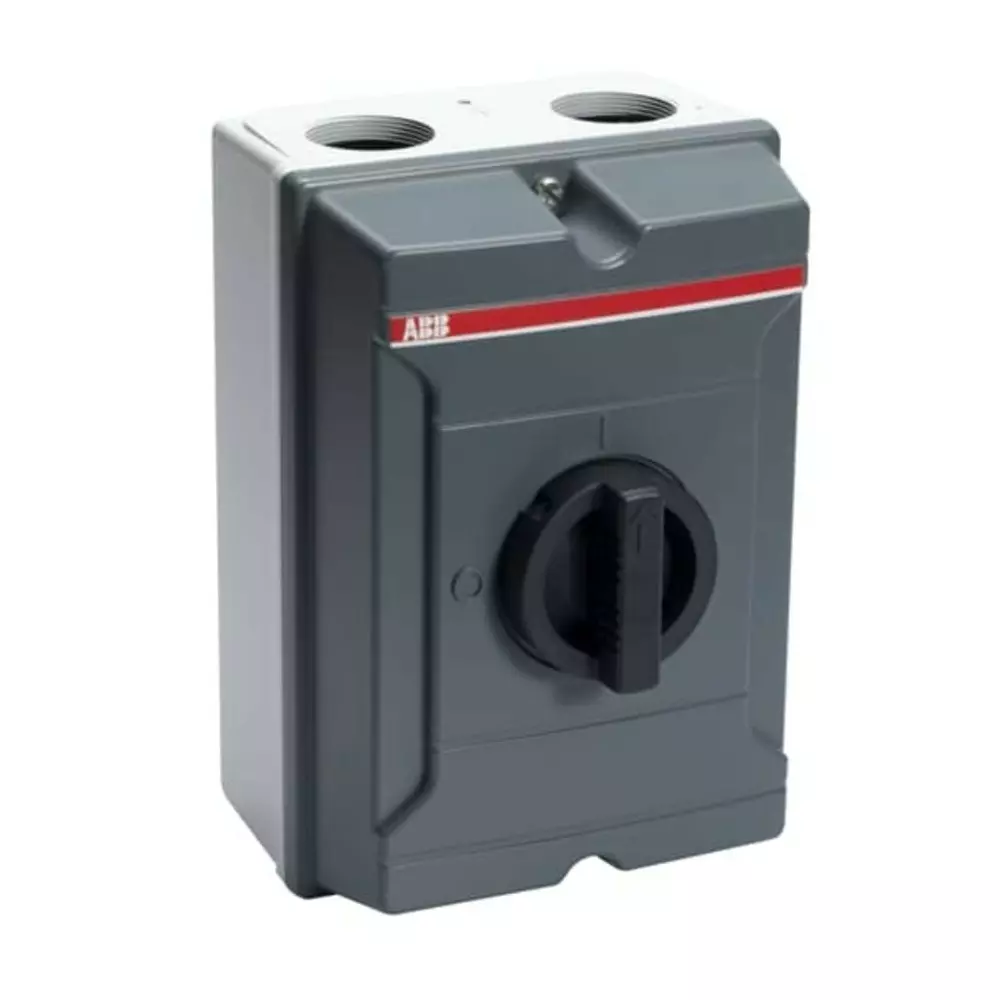 ABB 4P Pole Surface Mount Switch Disconnector - 63A Maximum Current, 22kW Power Rating, IP20, 2CMA144582R1000