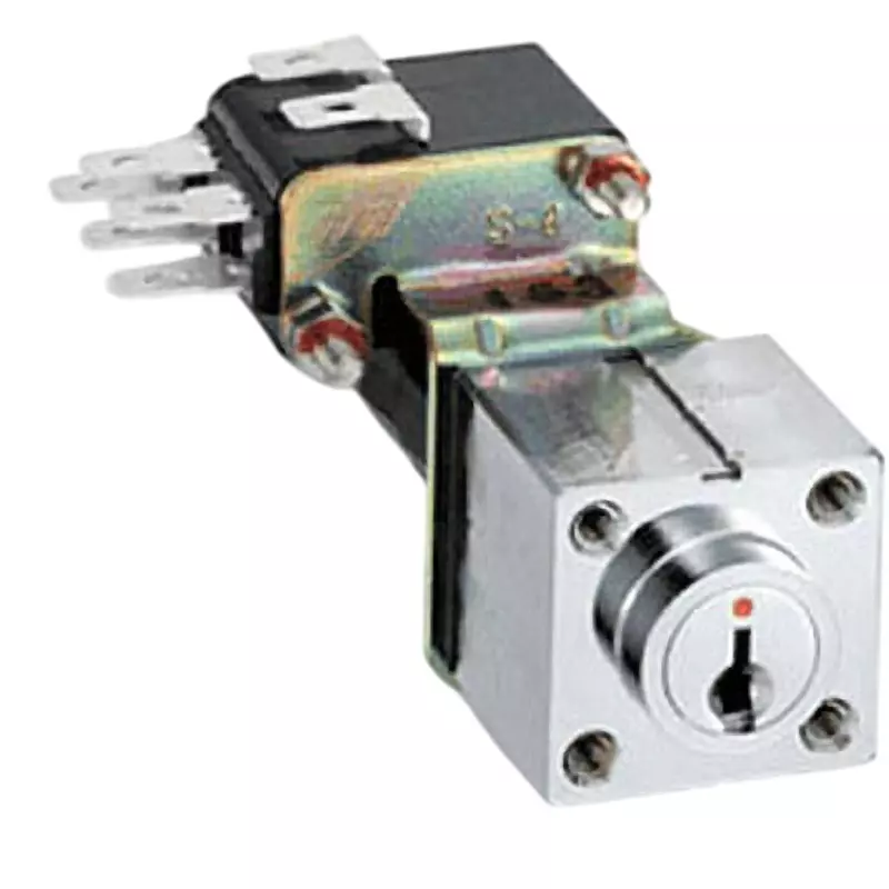 TAKIGEN Key Switch TKS-4 Type Chrome Plating 170 g, S-4-90-B-1(#400)