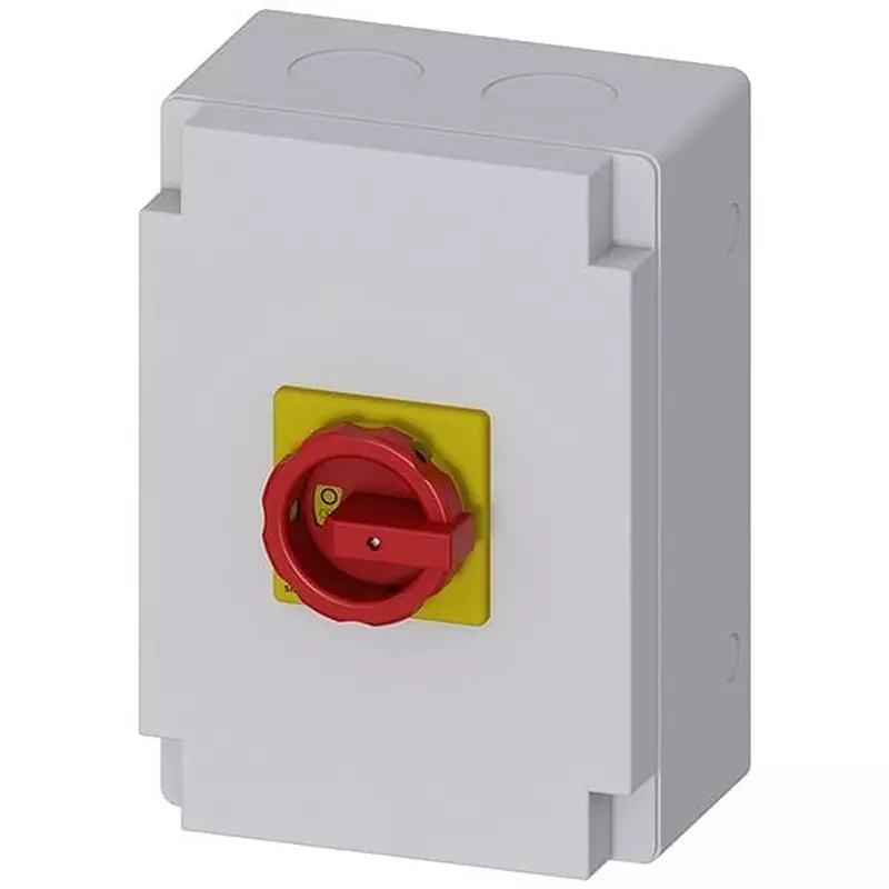 Siemens Panel Mount Discon Switch 3PST Non-Illuminated 100 Amp, 982-3LD27660TB530US2
