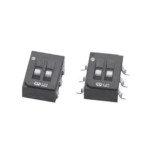NIDEC COMPONENTS Slide Switch SMD/SMT Mount 25 mA, 100 mA, CAS-220B1