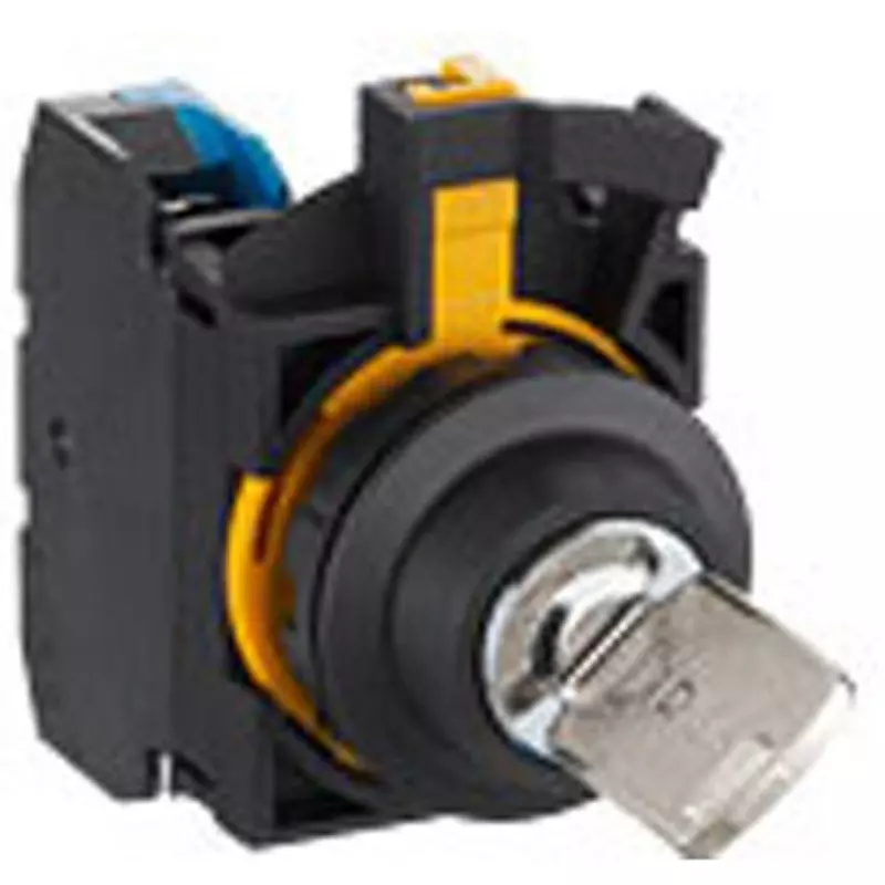 IDEC Key Selector Switch Φ28 Mm Bezel Silver ContACts, Cw1K-21Be30-1H