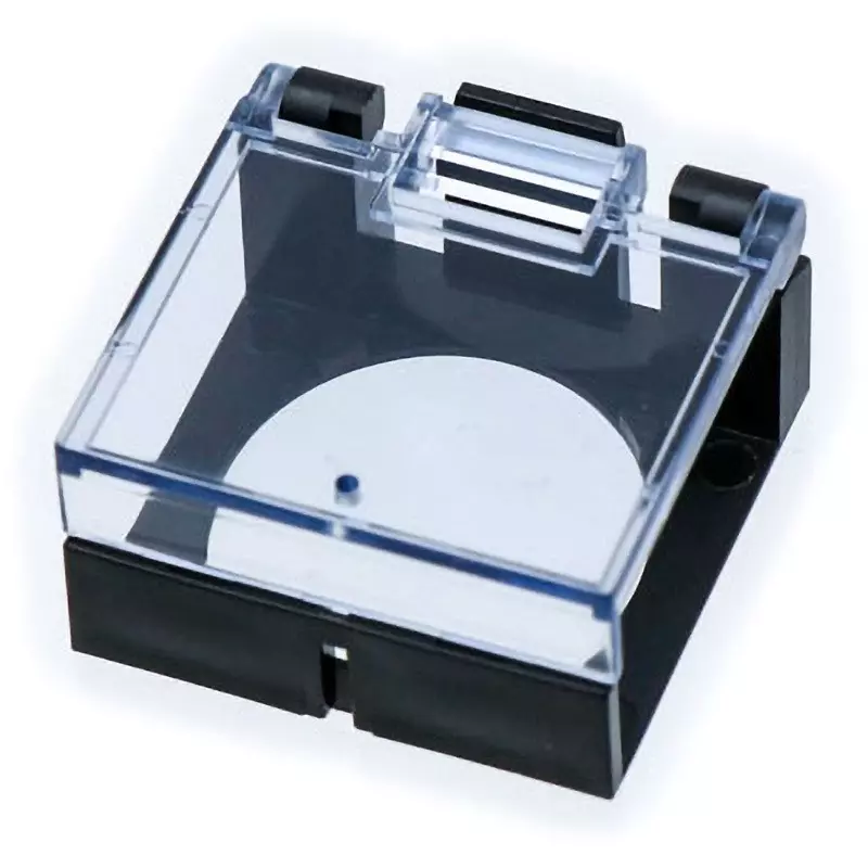 IDEC Lb Series CompACt Pushbutton Switch Switch Guard Self-Holding Type, Lb9Zk3P