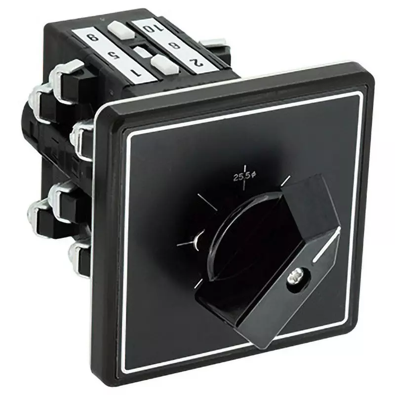 IDEC Cs Series Cam Switch Ucsqo Type P Handle Silver contACts 600 V, UCSQO-129-P2B-C1002