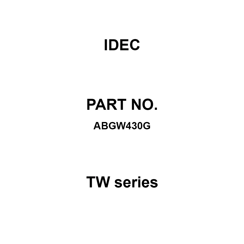 IDEC TW Series 3A M3.5 Screw Terminal 600 V, ABGW430G