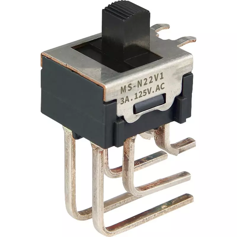 NKK SWITCHES Slide Switch 2 Pole, MS-N22V1B