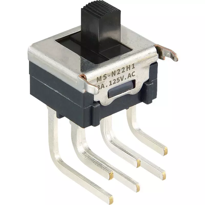 NKK SWITCHES Slide Switch 2 Pole, MS-N23H1B