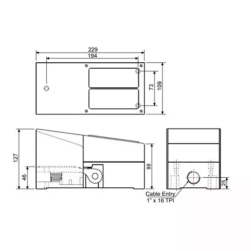 jai-balaji-heavy-duty-foot-switch-with-shield-2no2nc-contact-600-v-ac-insulation-voltage-15-amp-thermal-current-jbmshgs-54-pack-of-10