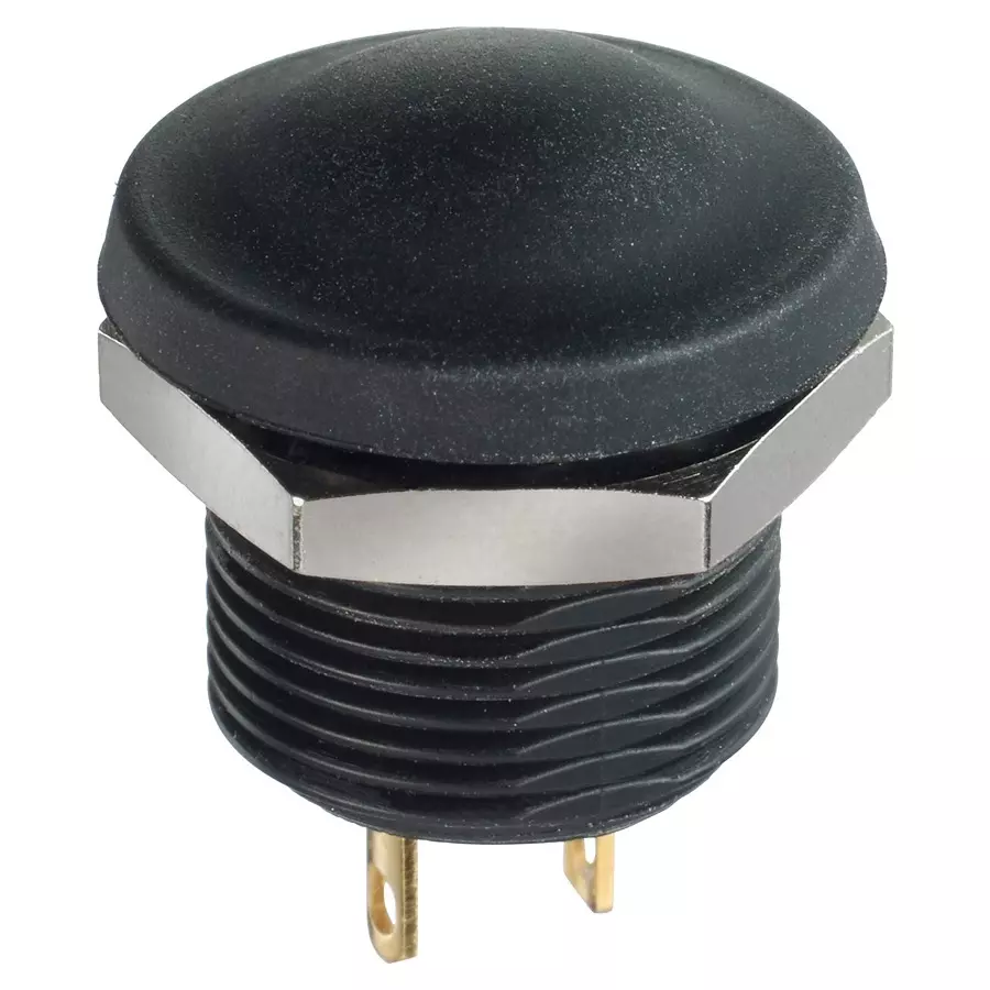 APEM PB SWITCH, SPST-NO/NC, 2A, 28VDC, PANEL, IXP5S12M.