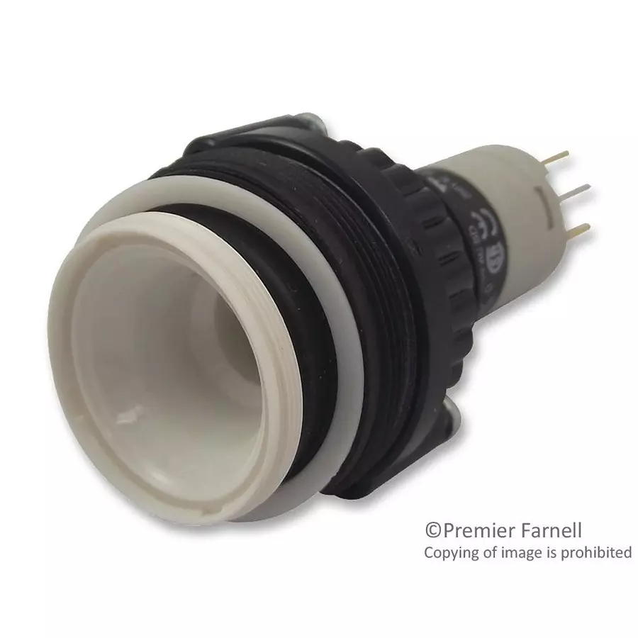 EAO SWITCH,PUSHBUTTON,SPST,5A,ILLU, 14-131.022