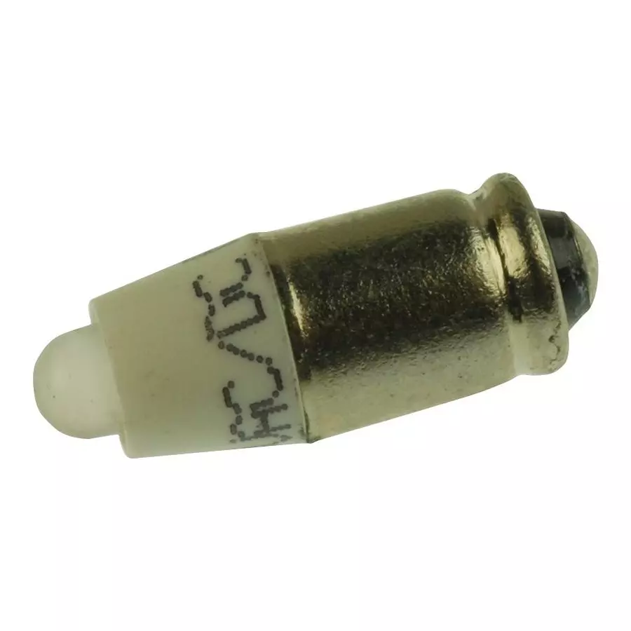EAO LED BULB, MIDGET GROOVE, WHITE, T-1 3/4, 10-2J12.1069.
