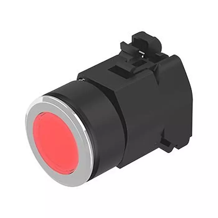 EAO PUSHBUTTON ACTUATOR, ROUND, RED, 35MM, 704.062.218