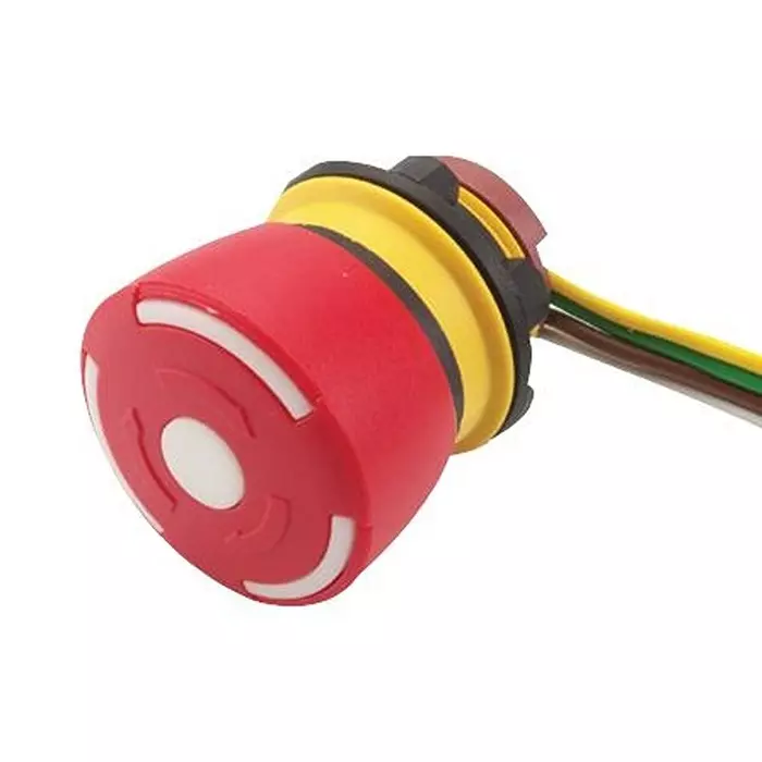 EAO SWITCH, EMERGENCY STOP, 1NC, 240VAC, 84-5020.0040