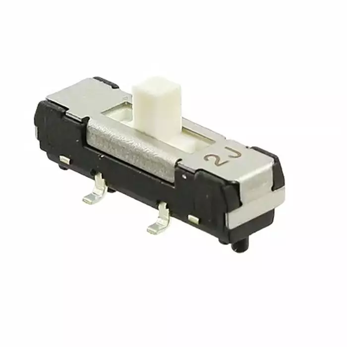 NIDEC COPAL ELECTRONICS GMBH Surface Mount Slide Switch SP 200 mA, CL-SB-13A-02T (Pack of 500)
