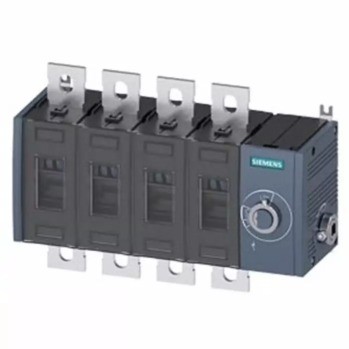Siemens 4 Pole Fixed Switch Disconnector - 250A Maximum Current, 160kW Power Rating, IP00, IP20, 3KD3844-0PE40-0