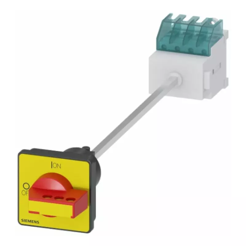 Siemens 4P Pole Panel Mount Non-Fused Switch Disconnector - 16A Maximum Current, 7.5kW Power Rating, IP65, 3LD2017-1TL13