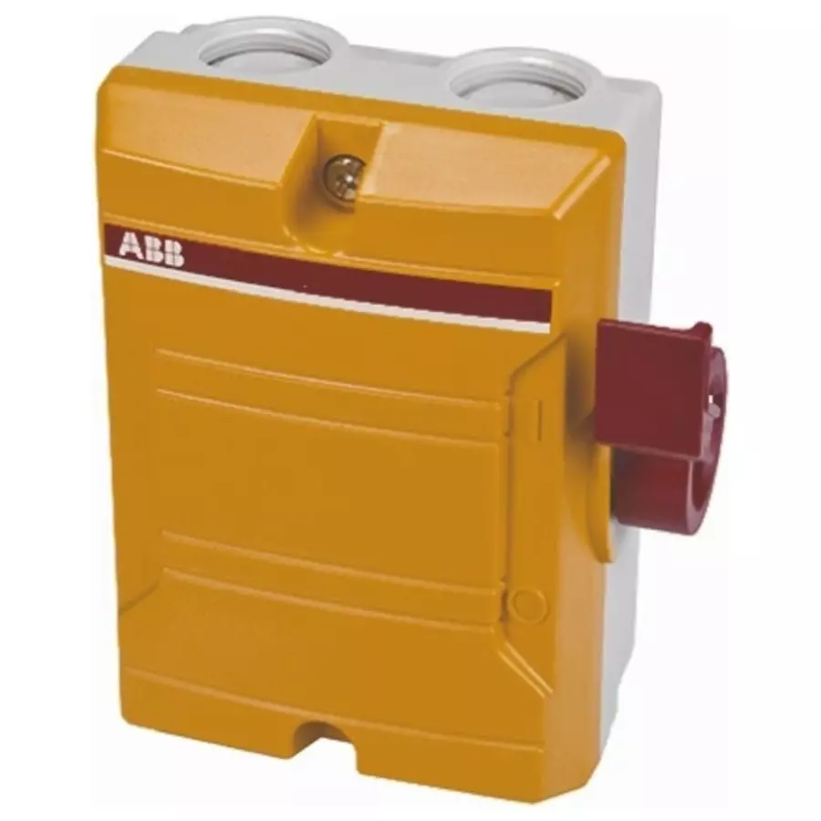 ABB 3 Pole Isolator Switch - 16A Maximum Current, 2CMA142423R1000BWS 316Y TPN