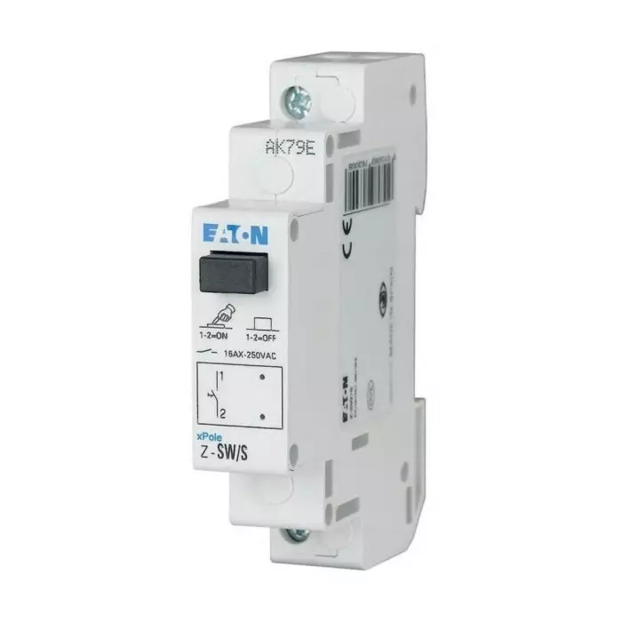 EATON 2 Pole DIN Rail Isolator Switch - 16A Maximum Current, IP40, 276305 Z-SWL24/SO
