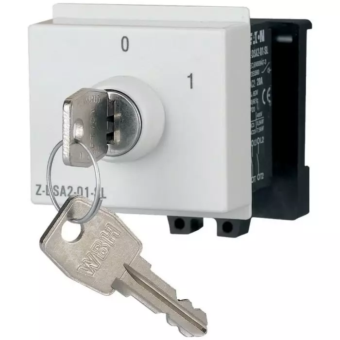 EATON 2P Rotary Cam Switch, 690 V (Volts), 20A, Rotary Actuator, 248873 Z-DSA2-01-SL