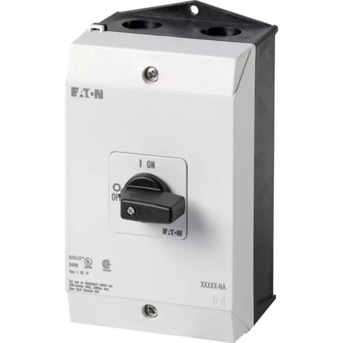 EATON 4 Pole Surface Mount Isolator Switch - 32A Maximum Current, IP65, 263976 T3-4-8344/I2-NA