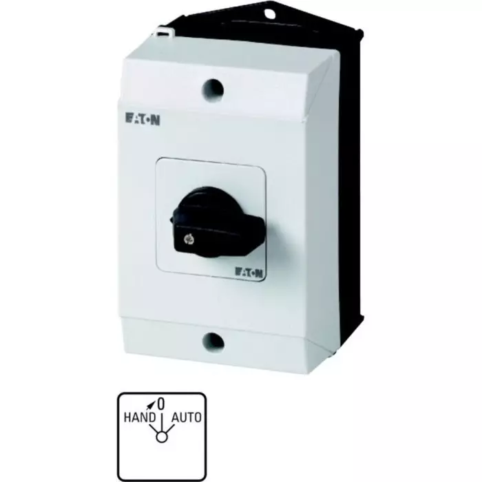 EATON 2P 3 Position 45° Changeover Cam Switch, 690 V (Volts), 32A, Toggle Actuator, 222758 T3-2-15435/I2