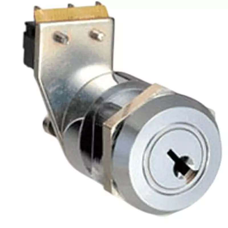 TAKIGEN Key Switch Chrome Plating with 2 Keys, S-300-90-E-1(#300)