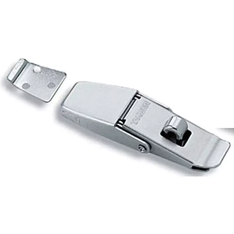 TAKIGEN Stainless Steel Snap Lock 98x55.5x60 mm (L1xL2xL3) with Keyhole, C-1144-1B