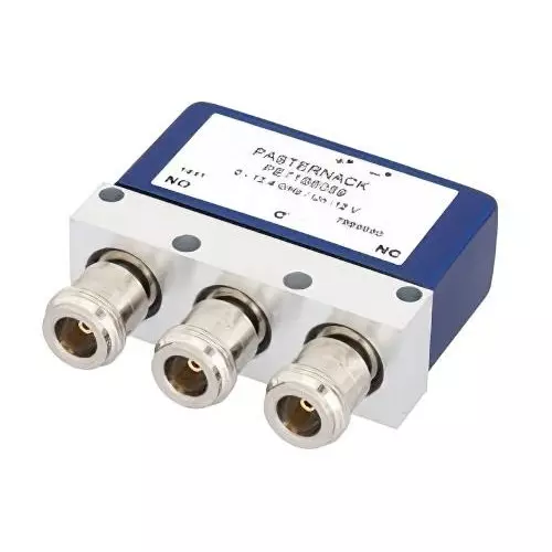 Pasternack Coaxial Switch Solder Terminal Termination SPDT 12 V, PE71S6059